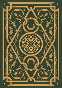A Compendium of Witches Oracle Deck, card back