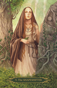 A Compendium of Witches Oracle Deck, example card