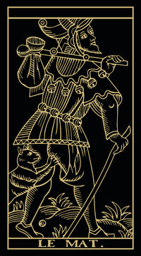 Marseille Tarot: Gold and Black Edition