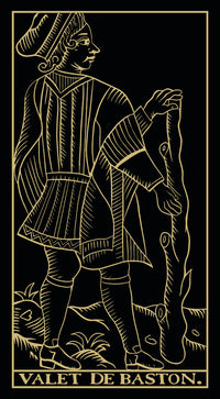 Marseille Tarot: Gold and Black Edition