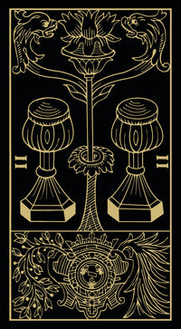 Marseille Tarot: Gold and Black Edition