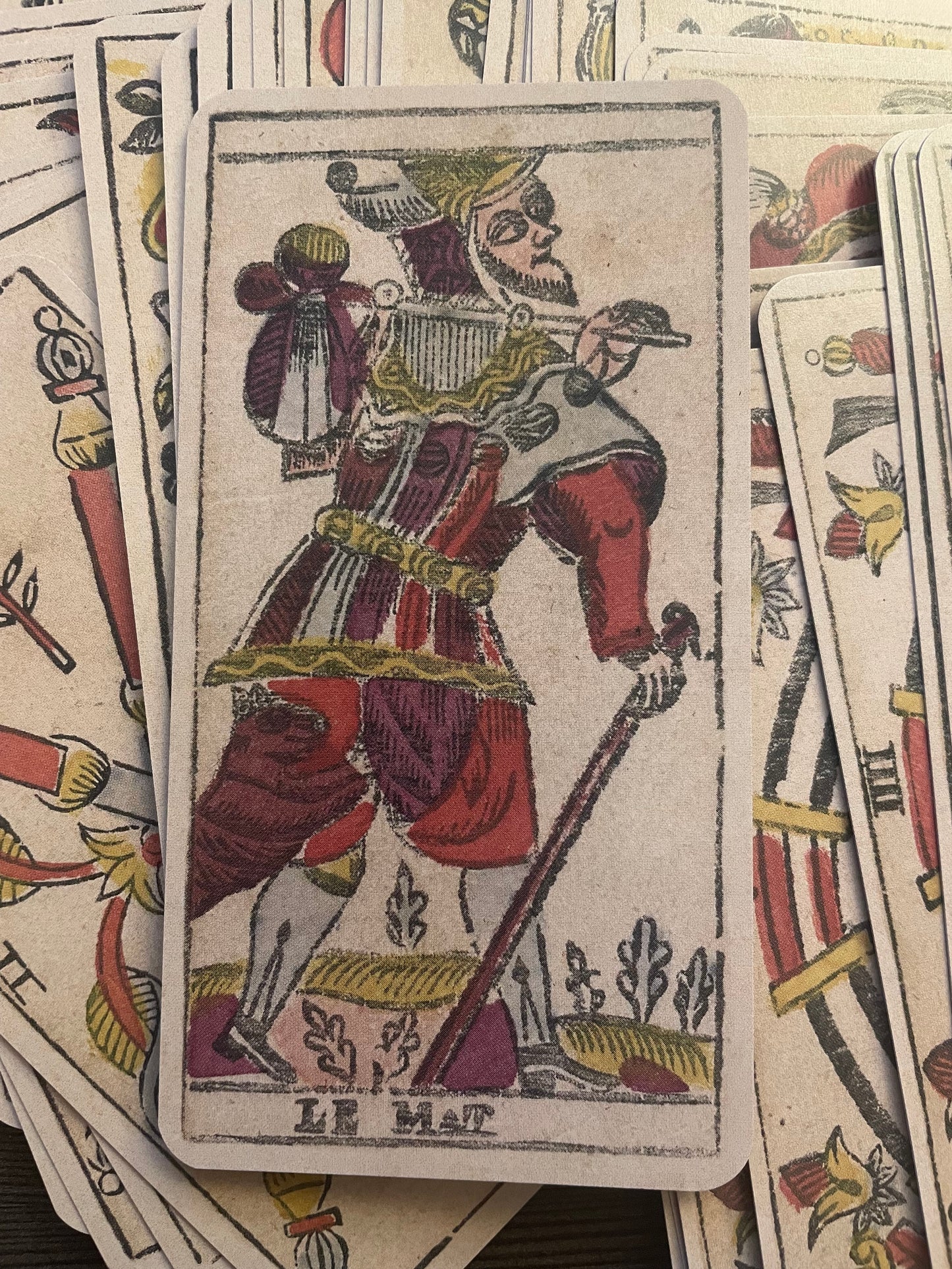 Revived Gassmann Tarot Marseilles by Deviant Moon Inc.