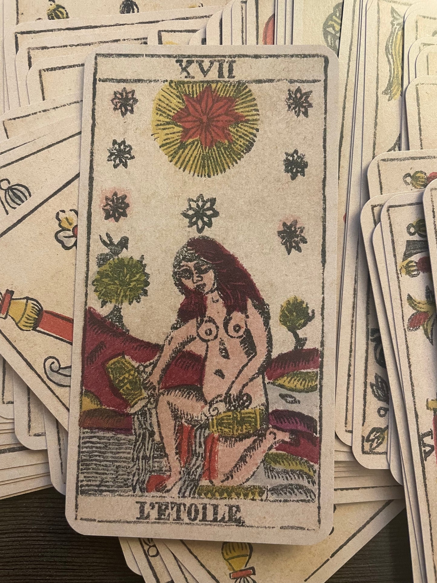 Revived Gassmann Tarot Marseilles Phytognosis Star