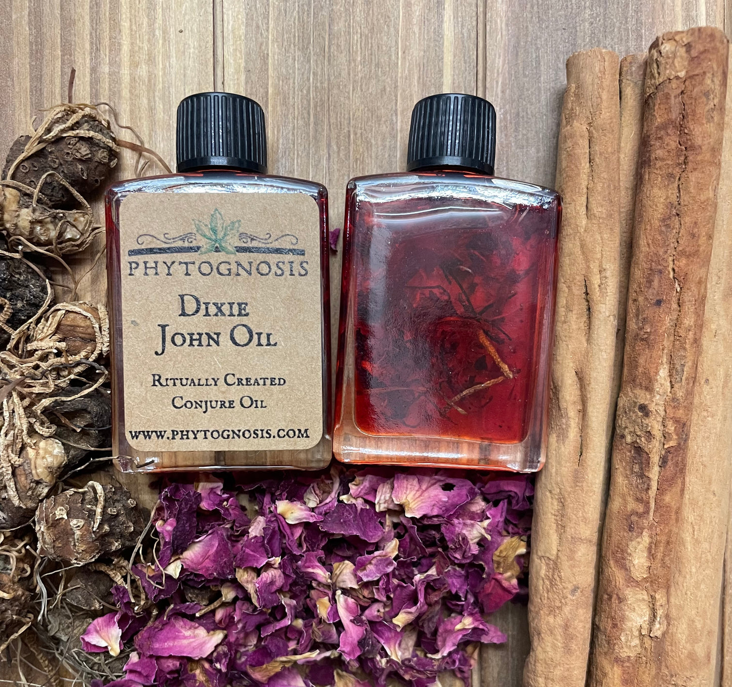 Dixie John Oil - A conjure oil of love, passion, and family