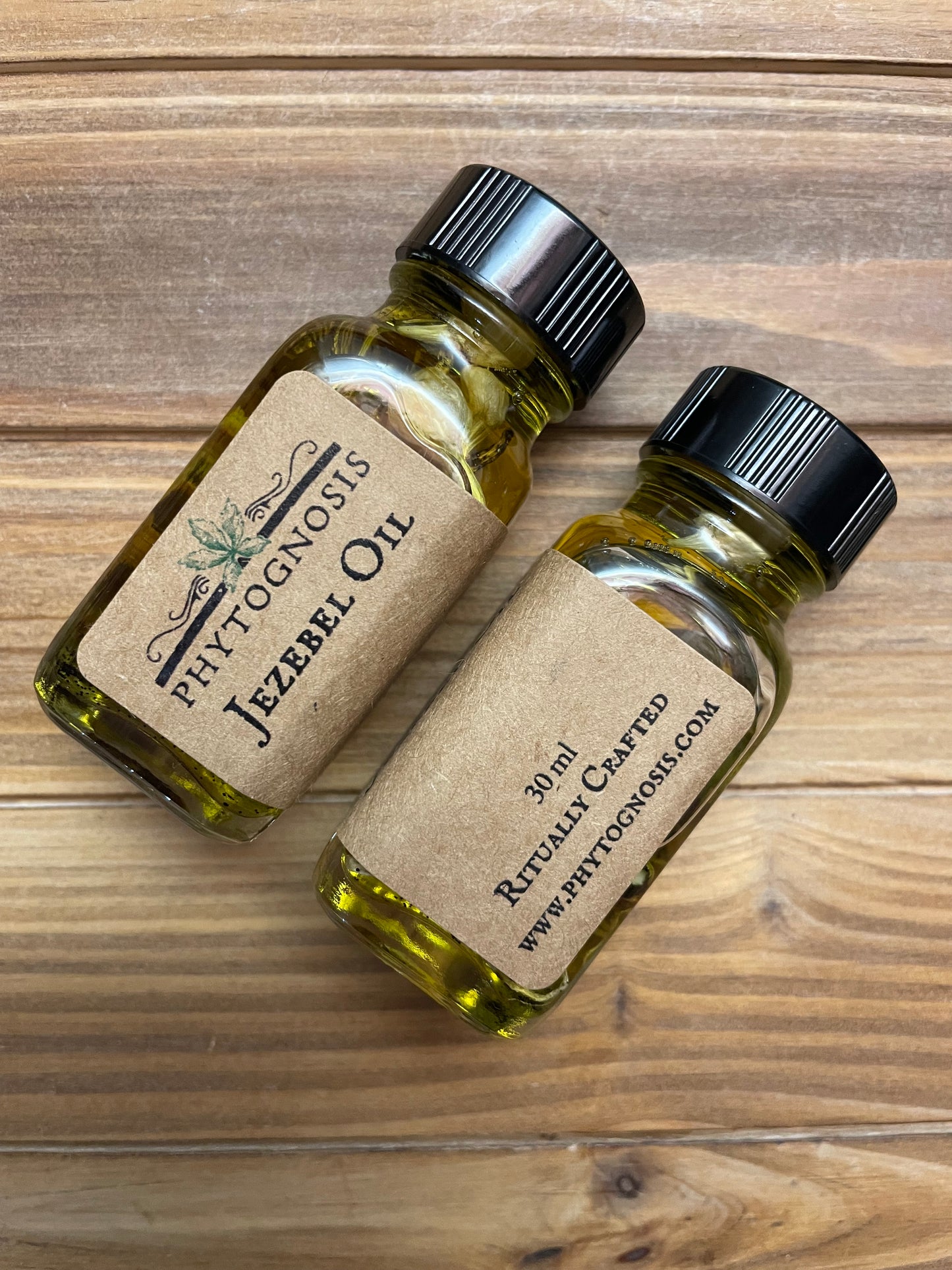 Jezebel Oil - Traditional Hoodoo Conjure Oil with Authentic Louisiana Iris Root