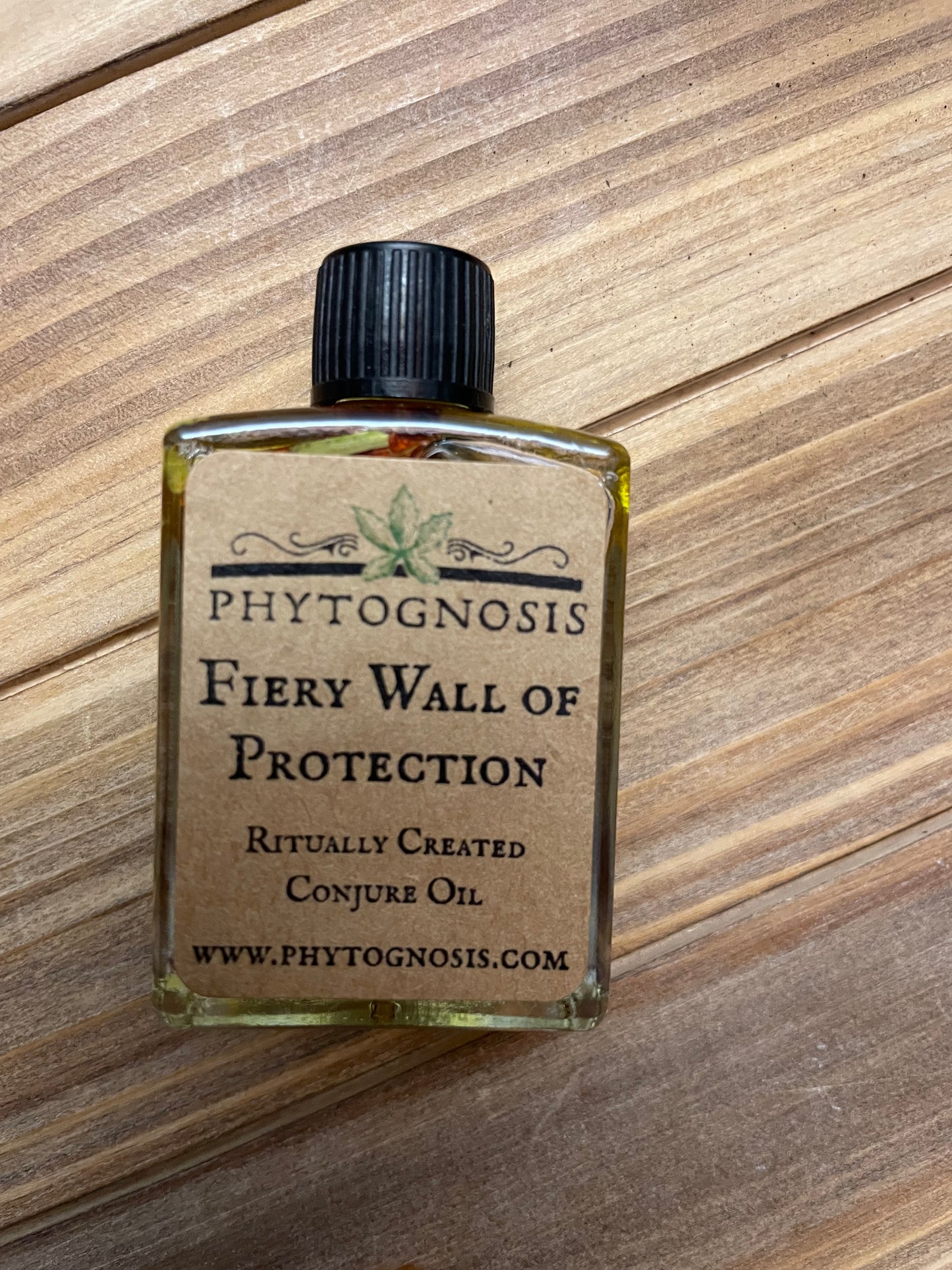 Fiery Wall of Protection Oil - Traditional Hoodoo Conjure Oil for Protection