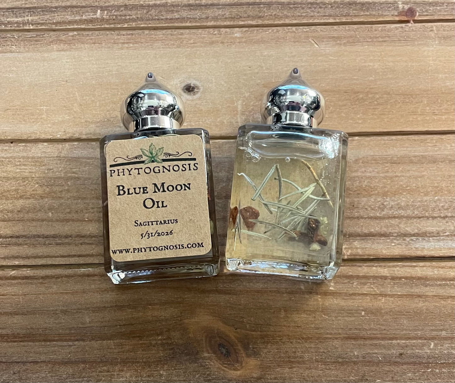Blue Moon Ritual Oil - Created Under the Sagittarius Full Moon