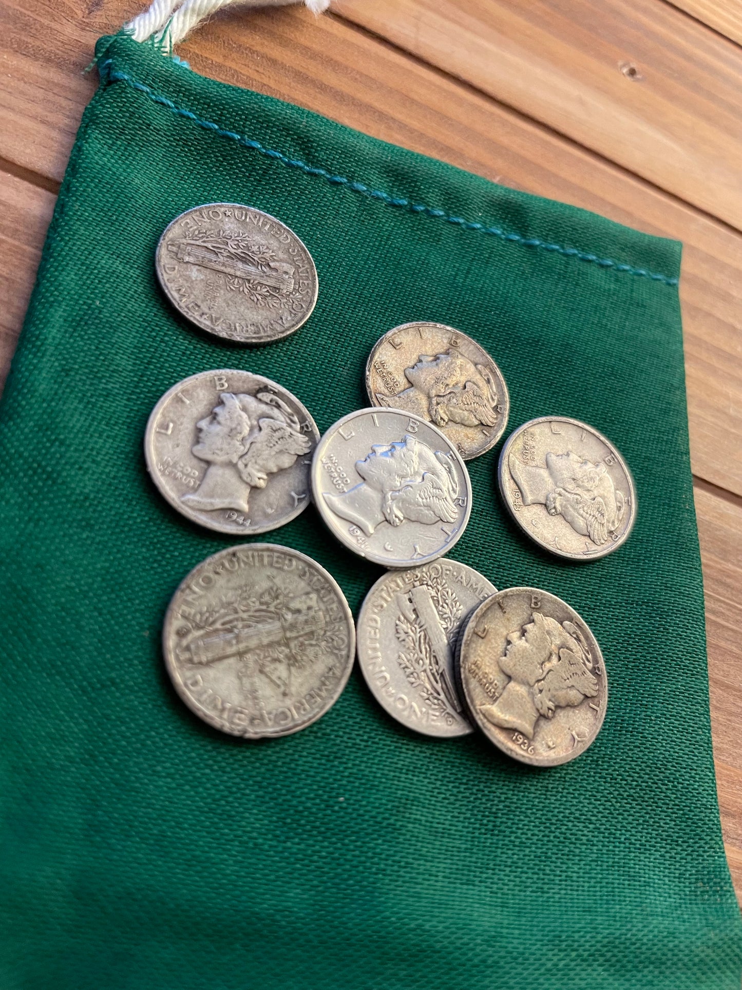 Mercury Dime for Hoodoo and Conjure