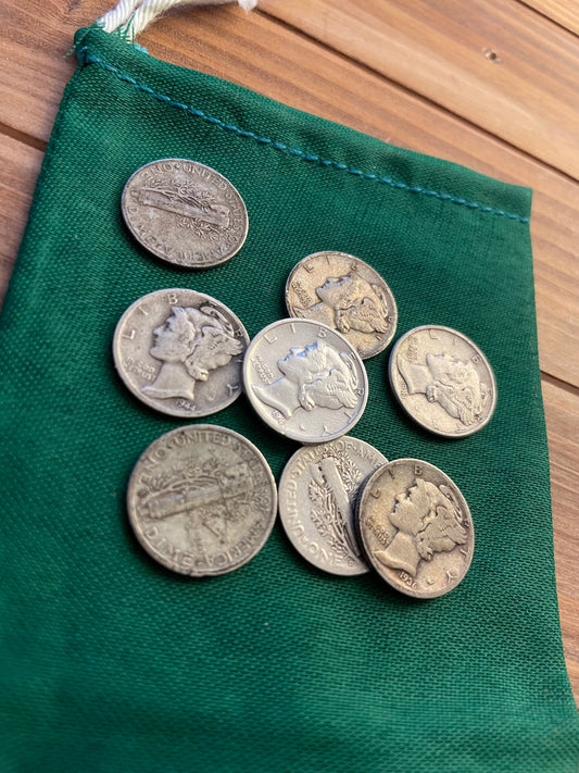 Mercury Dime for Hoodoo and Conjure