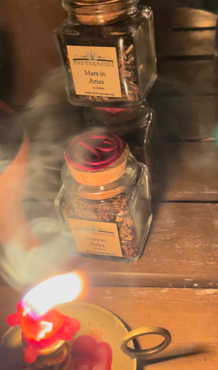 Picatrix Inspired Mars Incense