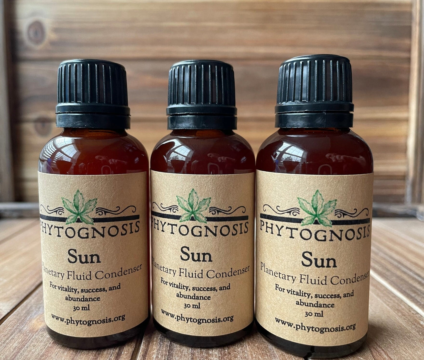 Planetary Sun Fluid Condenser - For works of success, abundance, and vitality