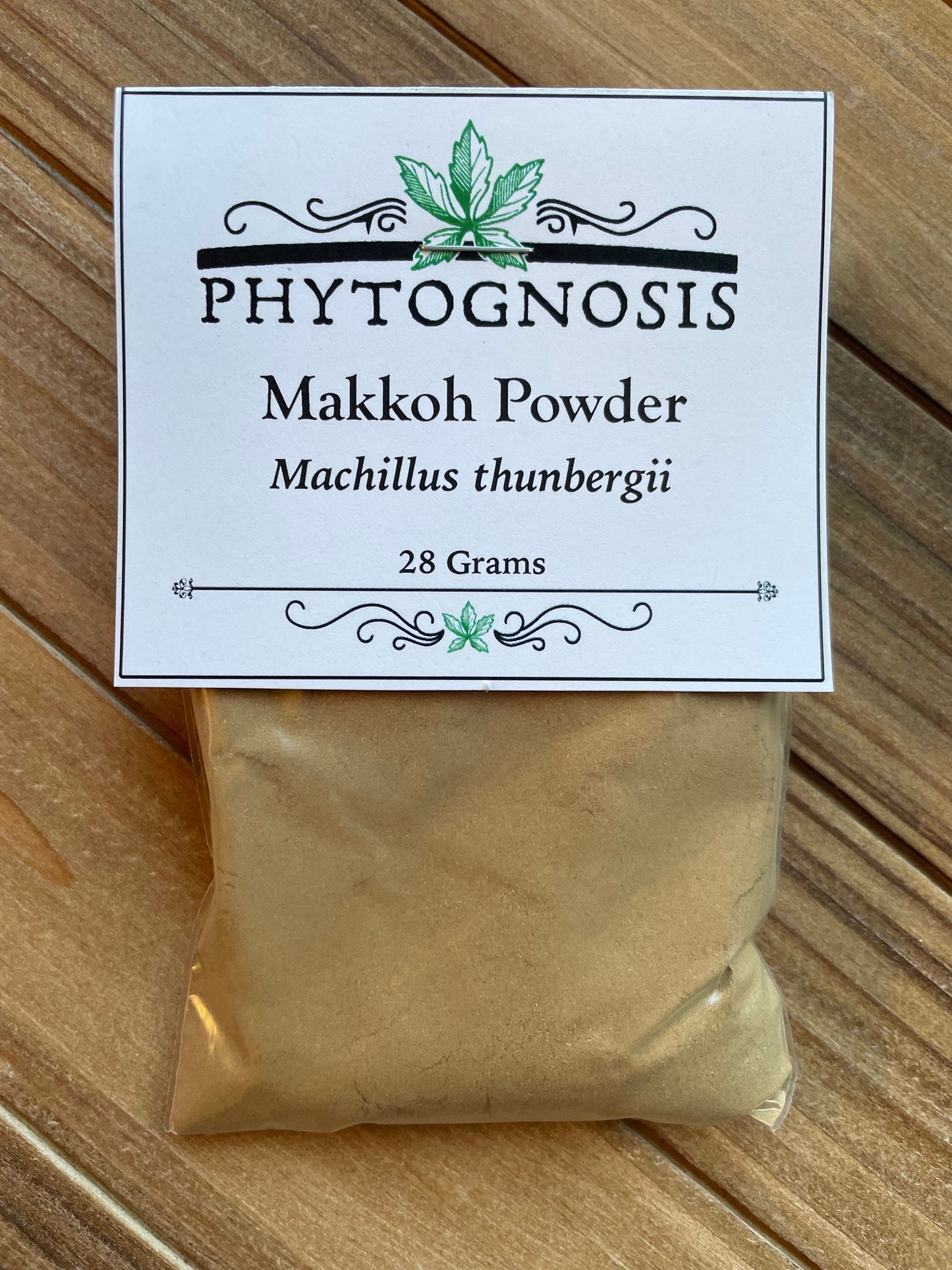 Premium Makkoh powder (Machillus thunbergii) -Used in Japanese incense rituals, meditation, incense cones and sticks and for Kodo ceremonies