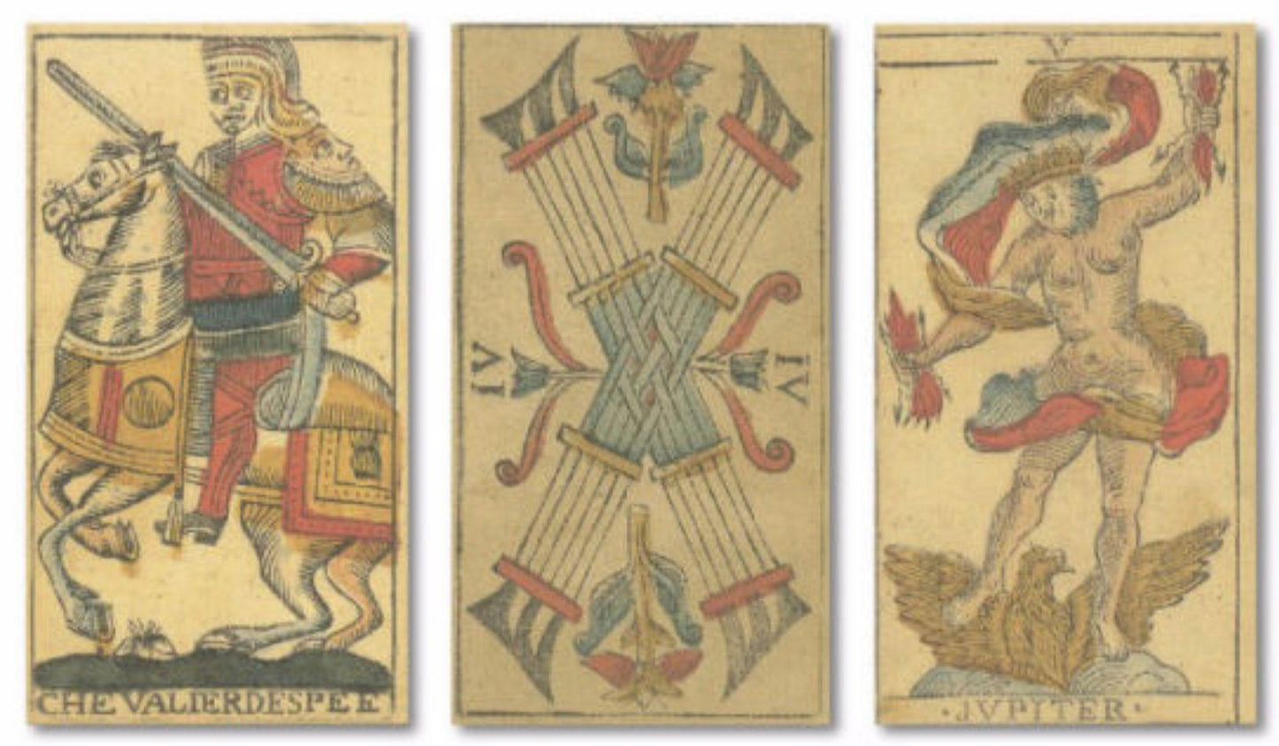 Besançon Tarot, examples