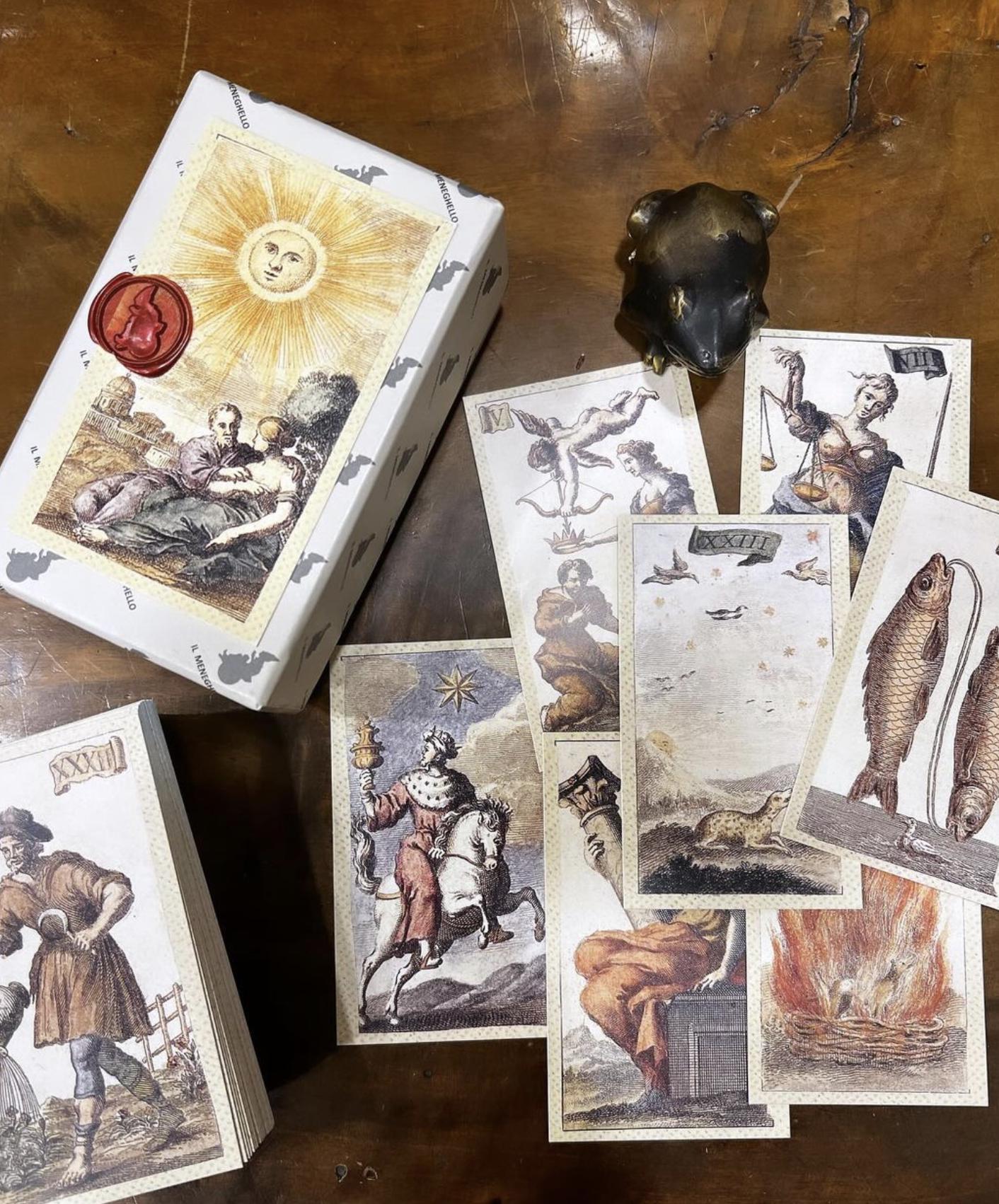 Minchiate Etruria Tarot - Il Meneghello Edizioni handmade limited edition tarot cards