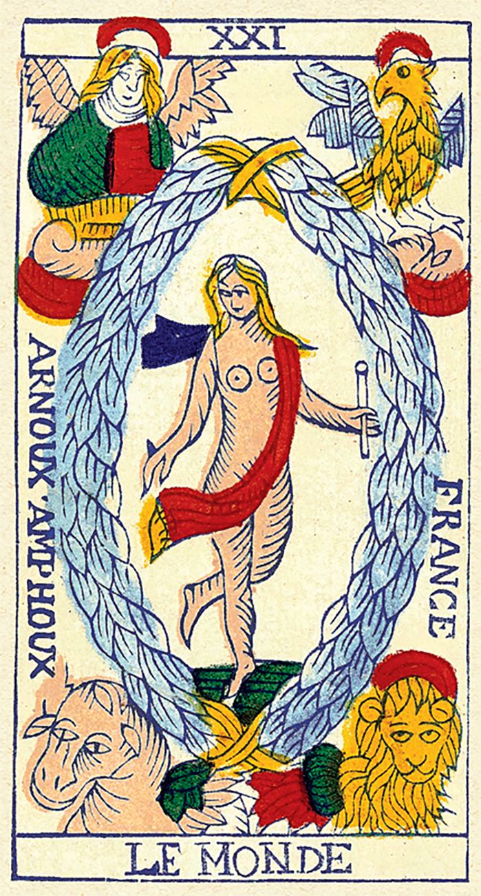 Tarot Arnoux & Amphoux 1801 Tarot de Marseille