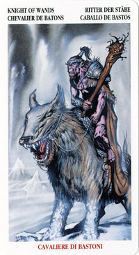 Celtic Tarot, knight of wands