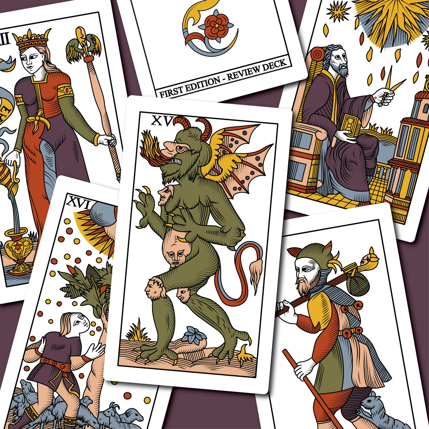 Jacques Vieville Tarot Deck