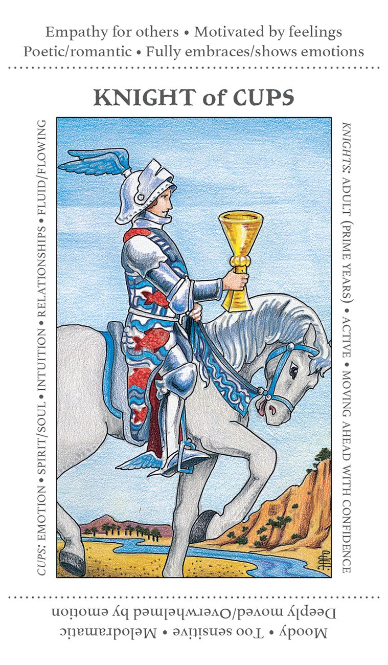 Apprentice Tarot Deck, knight of swords