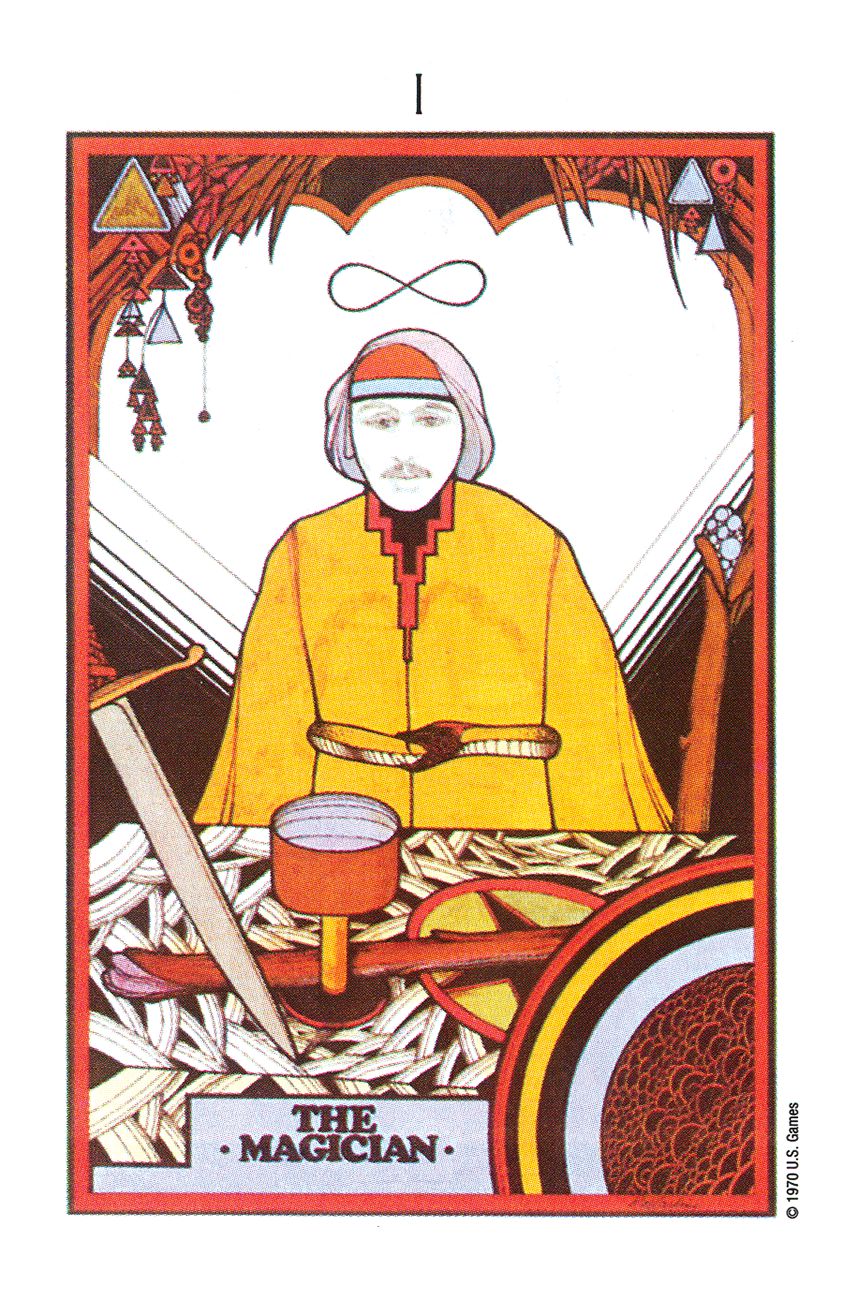 The Aquarian Tarot, magician