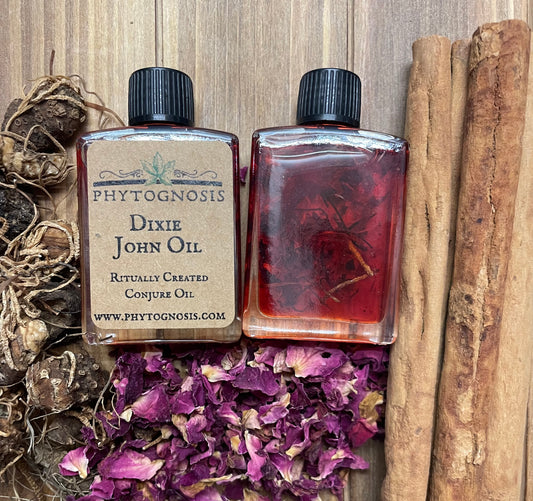 Dixie John Oil - A conjure oil of love, passion, and family