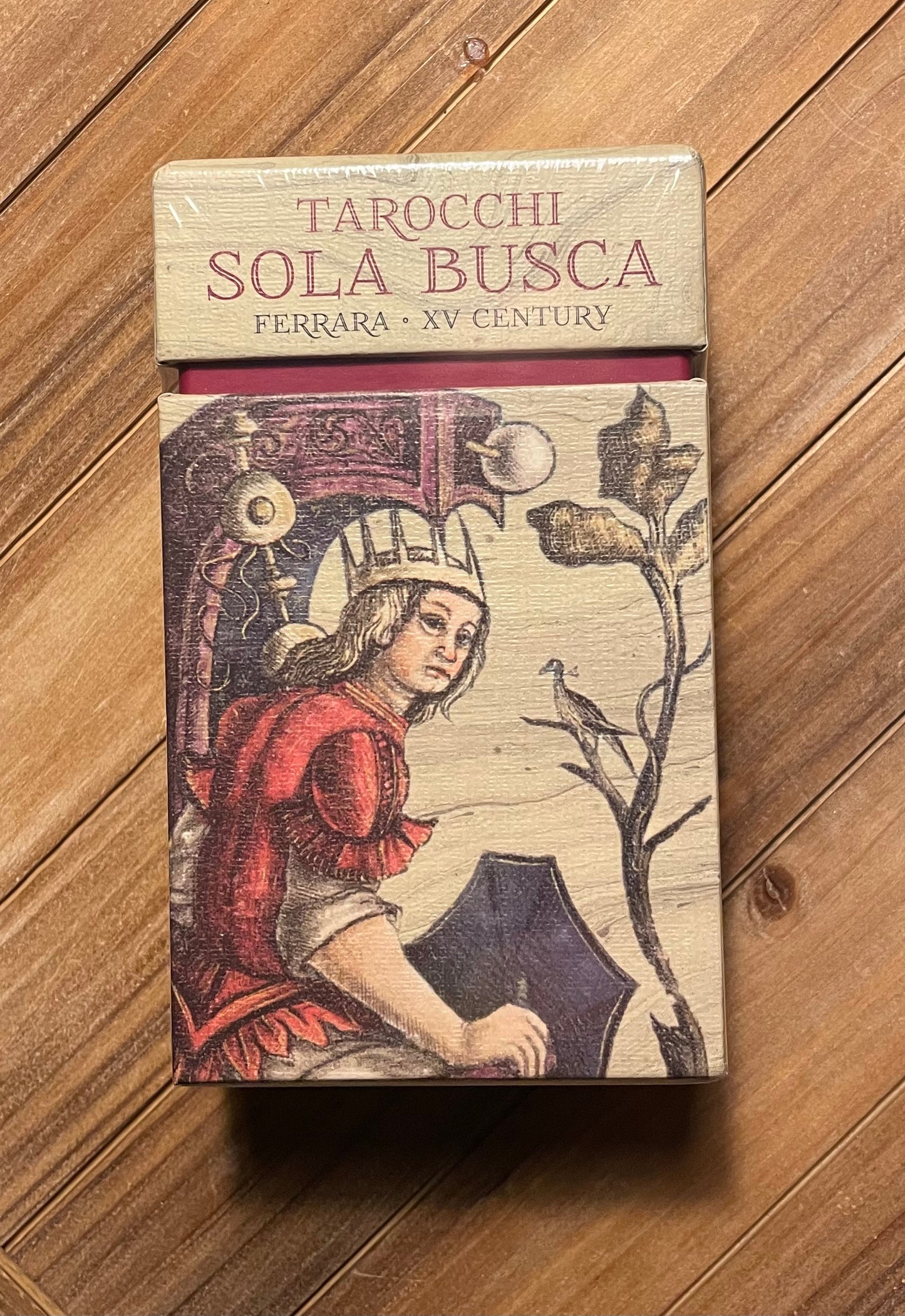 anima antiqua sola Busca Tarot phytognosis front