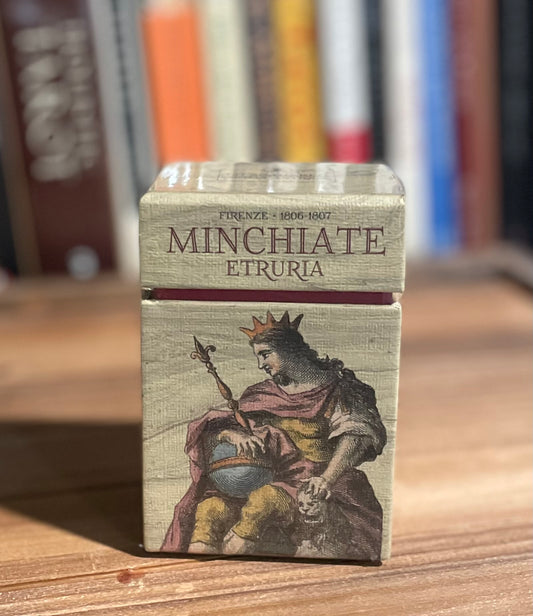 Minchiate Etruria Anima Antiqua Tarot phytognosis front