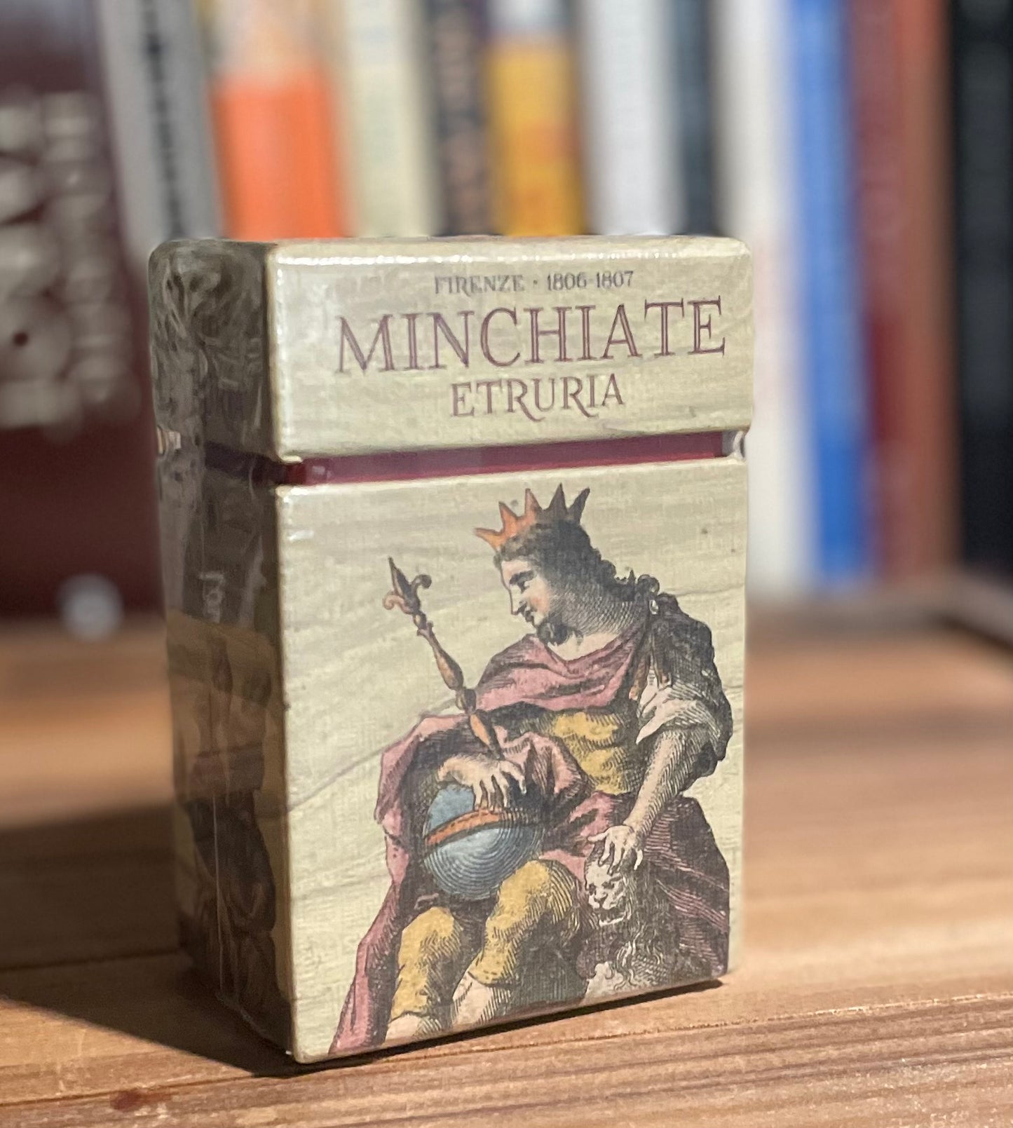 Minchiate Etruria Anima Antiqua Tarot phytognosis front side