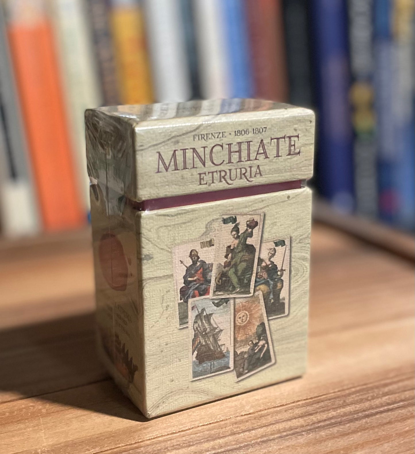 Minchiate Etruria Anima Antiqua Tarot phytognosis  back