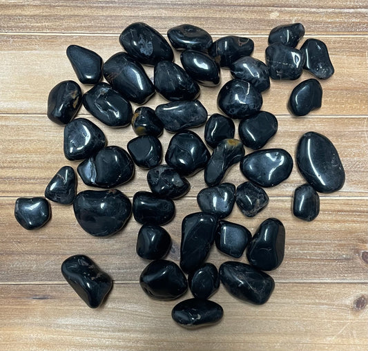 Black Onyx Tumbled Stone