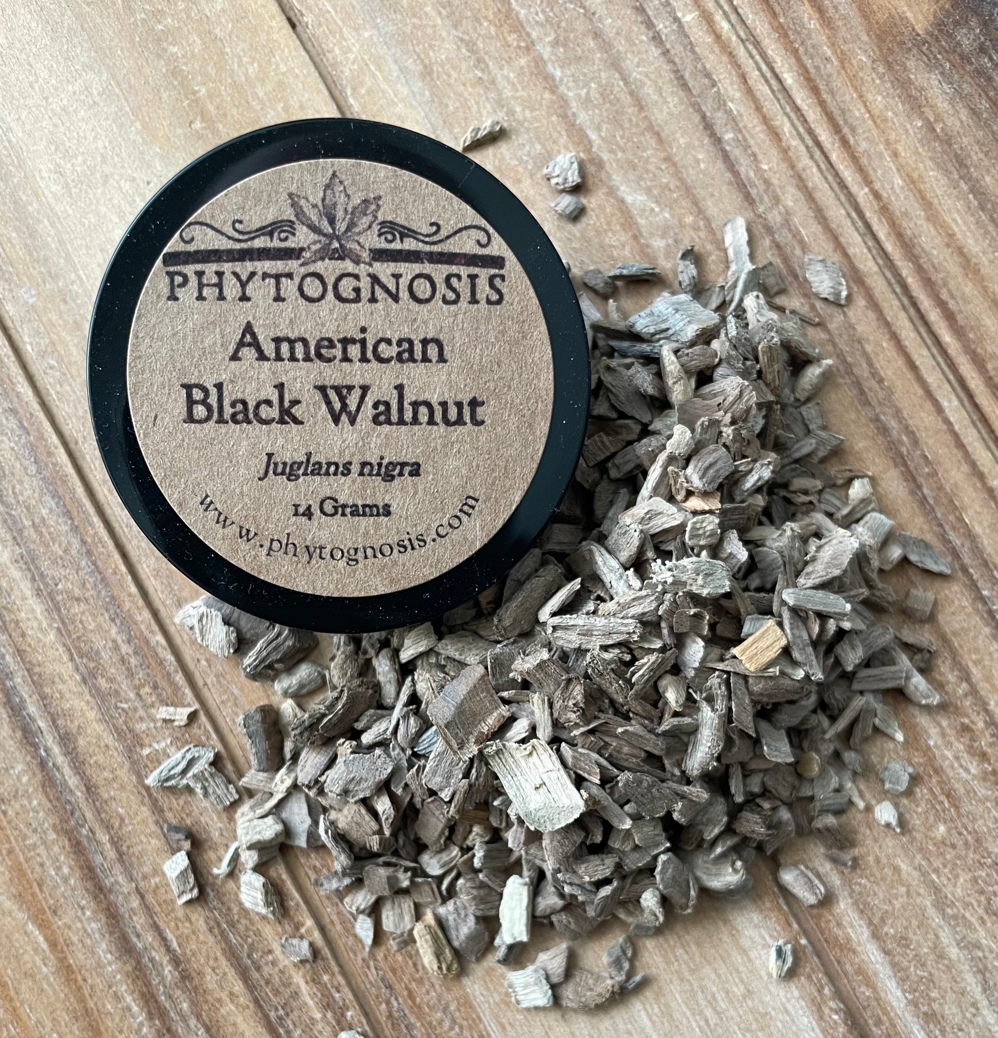 Black Walnut wood chips for banishing spells protection magic and spiritual cleansing rituals