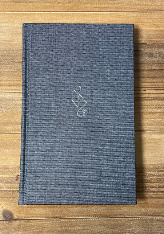 Rare occult grimoire Khiazmos by Andrew D. Chumbley, 727 hand-numbered copies in gray cloth