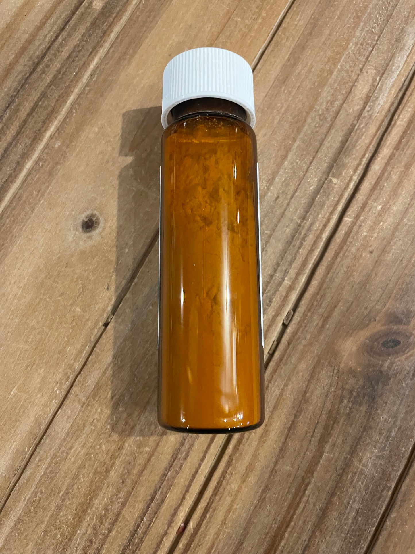 Brimstone sulfur powder 25g glass bottle, conjure and rootwork protective mineral, sold as curio only