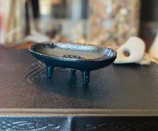 Cast Iron Incense & Smudge Burner