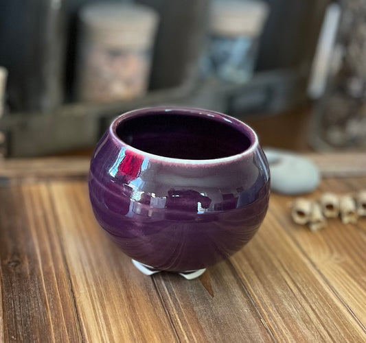 Plum Incense Bowl