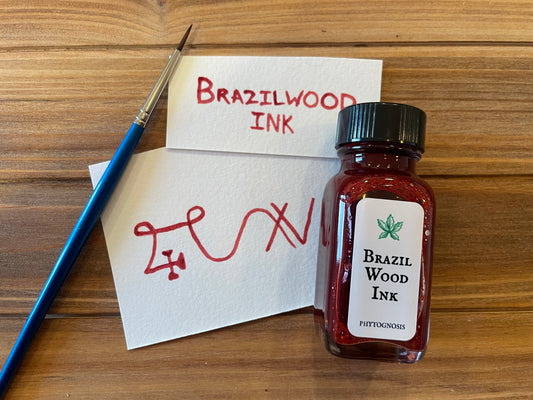 Phytognosis Brazil wood ink example