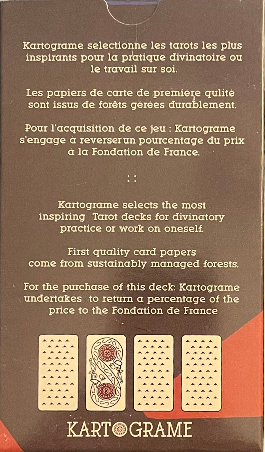 Kartograme - Tarot de Jean Dodal 1701