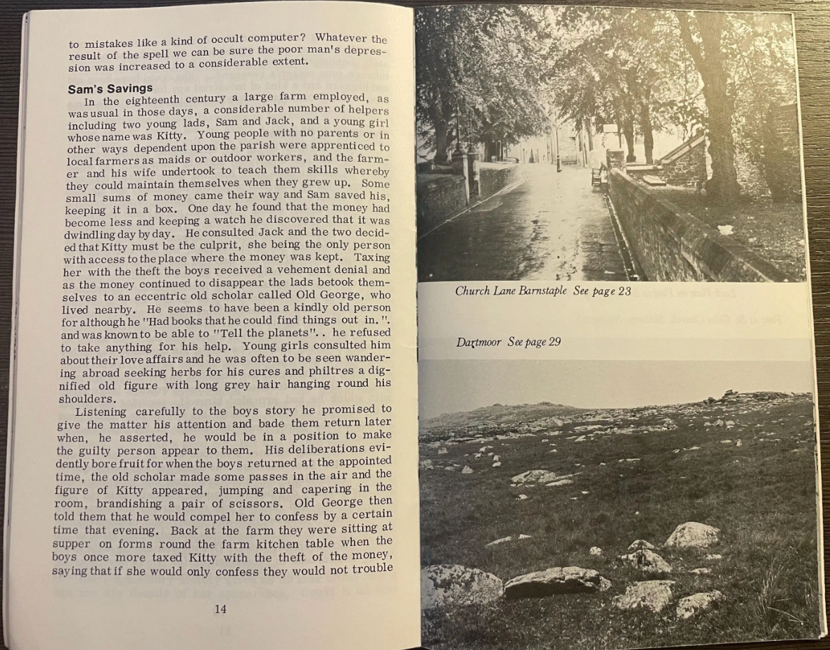 Devon's Witchcraft - Viewing Witchcraft Series (A. Farquharson-Coe, 1975)