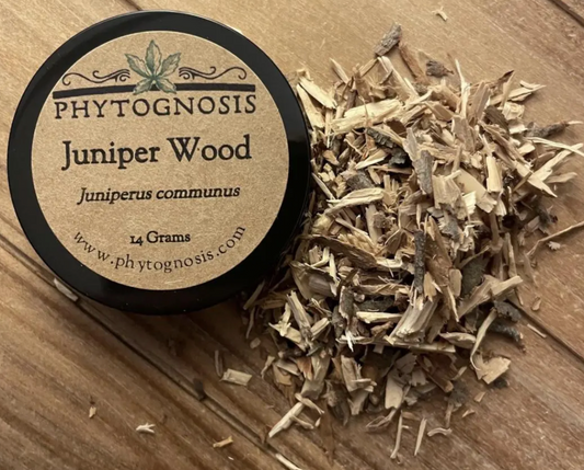 Juniper Wood Chips (Juniperus communus)