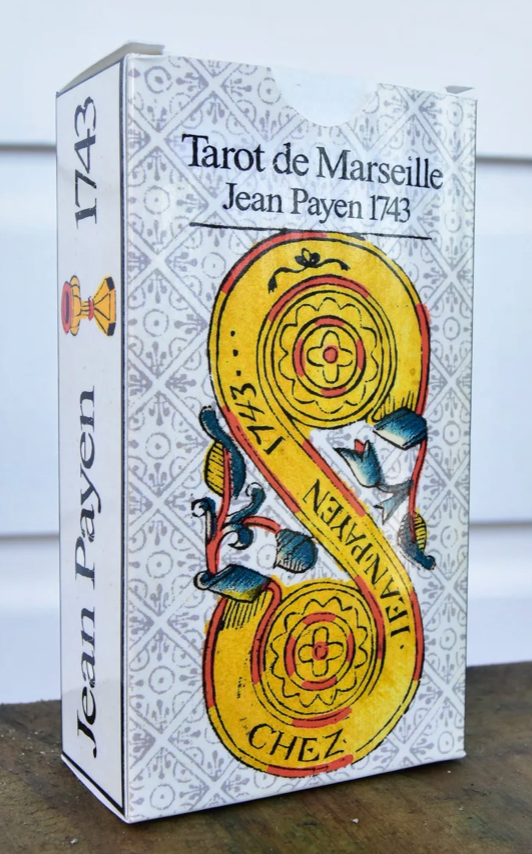 Jean Payen 1743 Tarot Deck cutter box