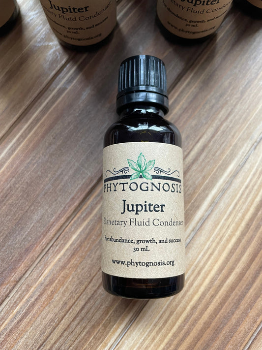 Jupiter Fluid Condenser - A magical fluid condenser aligned with Jupiter for works of abundance, prosperity, and joy