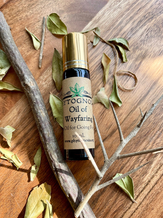 Wayfairing Anointing Oil - An oil blend for the safe travels in the Greenwood