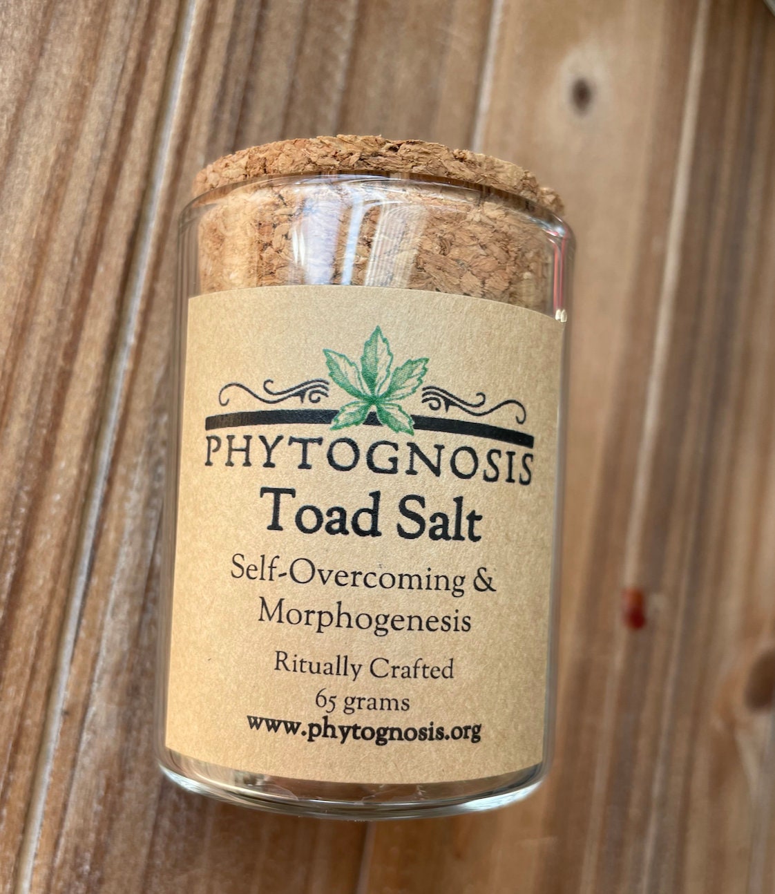 Toad Salt - A salt for self-overcoming and morphogenesis