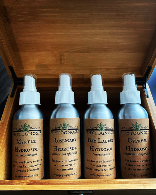 Hydrosols and Floral Waters - A gentle mist of beautiful distilled floral water for cleansing, magick, and aromatherapy