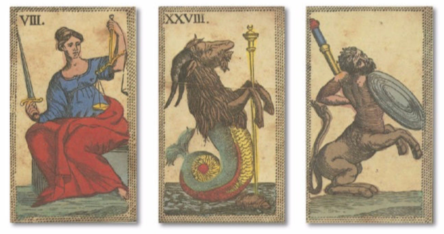 Minchiate Fiorentine Tarot - Il Meneghello Edizioni handmade limited edition tarot cards