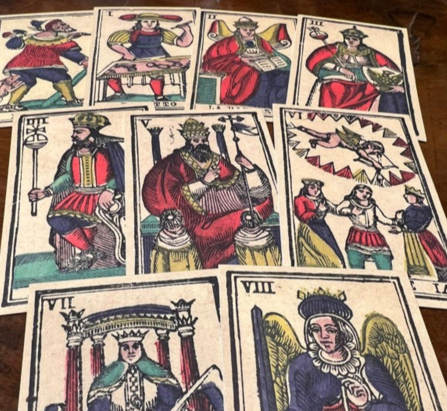 Piedmontese Tarot Majors - Il Meneghello Edizioni handmade limited edition tarot cards