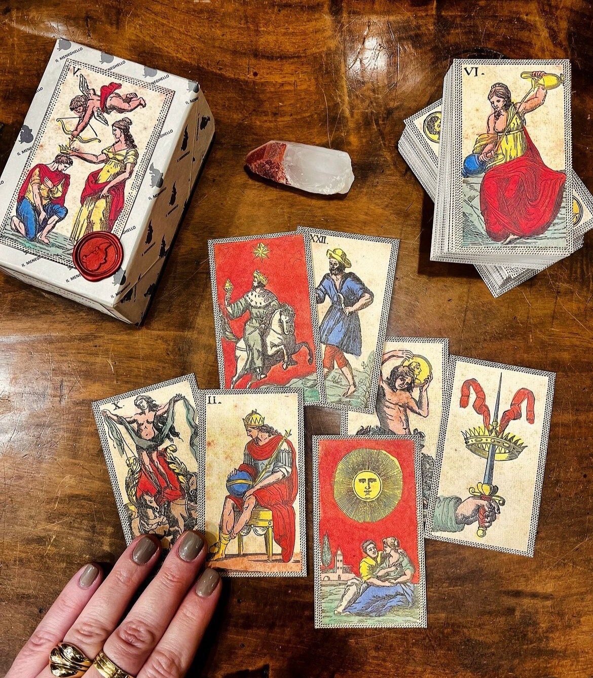 Minchiate Fiorentine Tarot - Il Meneghello Edizioni handmade limited edition tarot cards