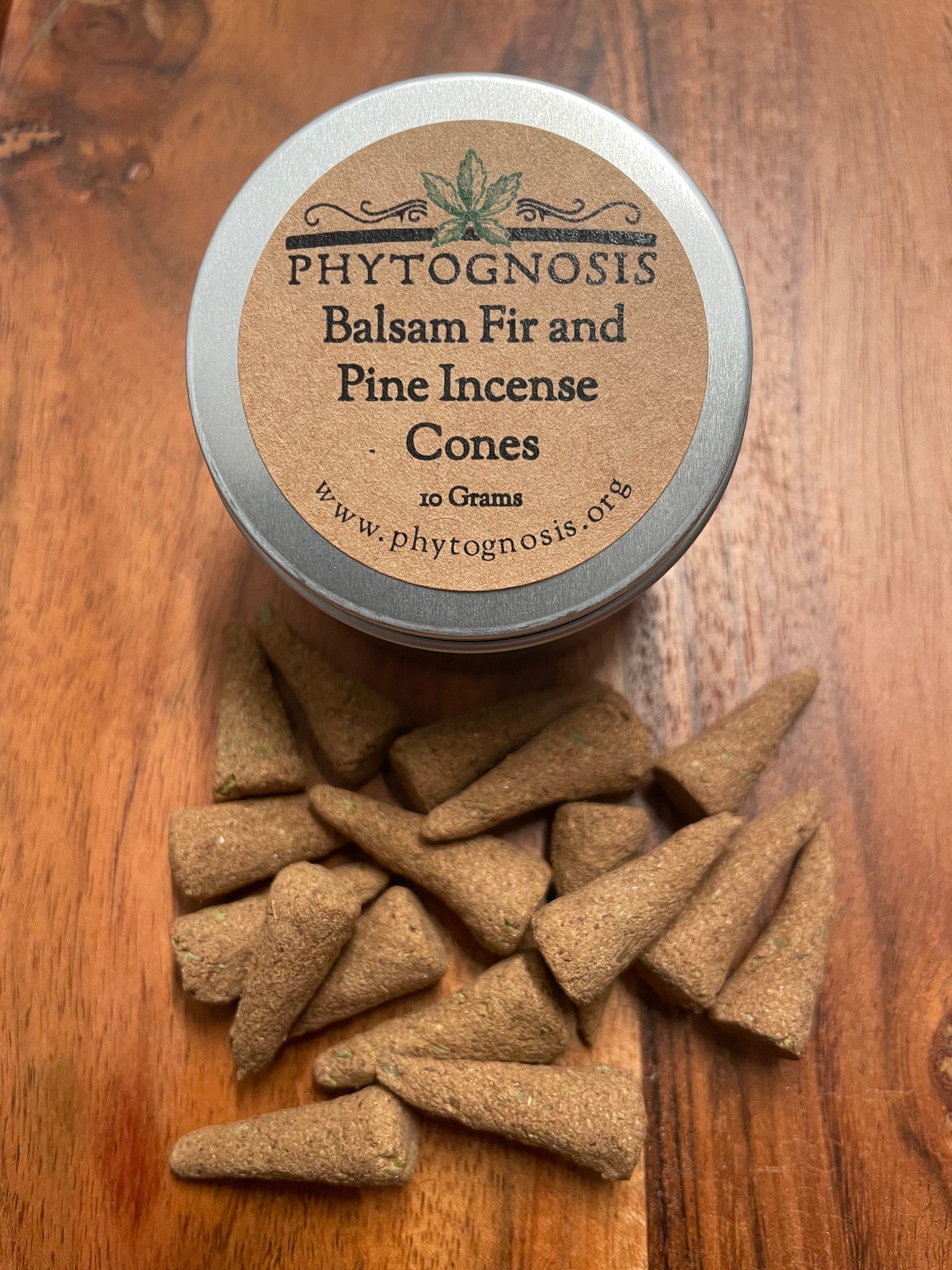 Balsam Fir and Pine Incense Cones