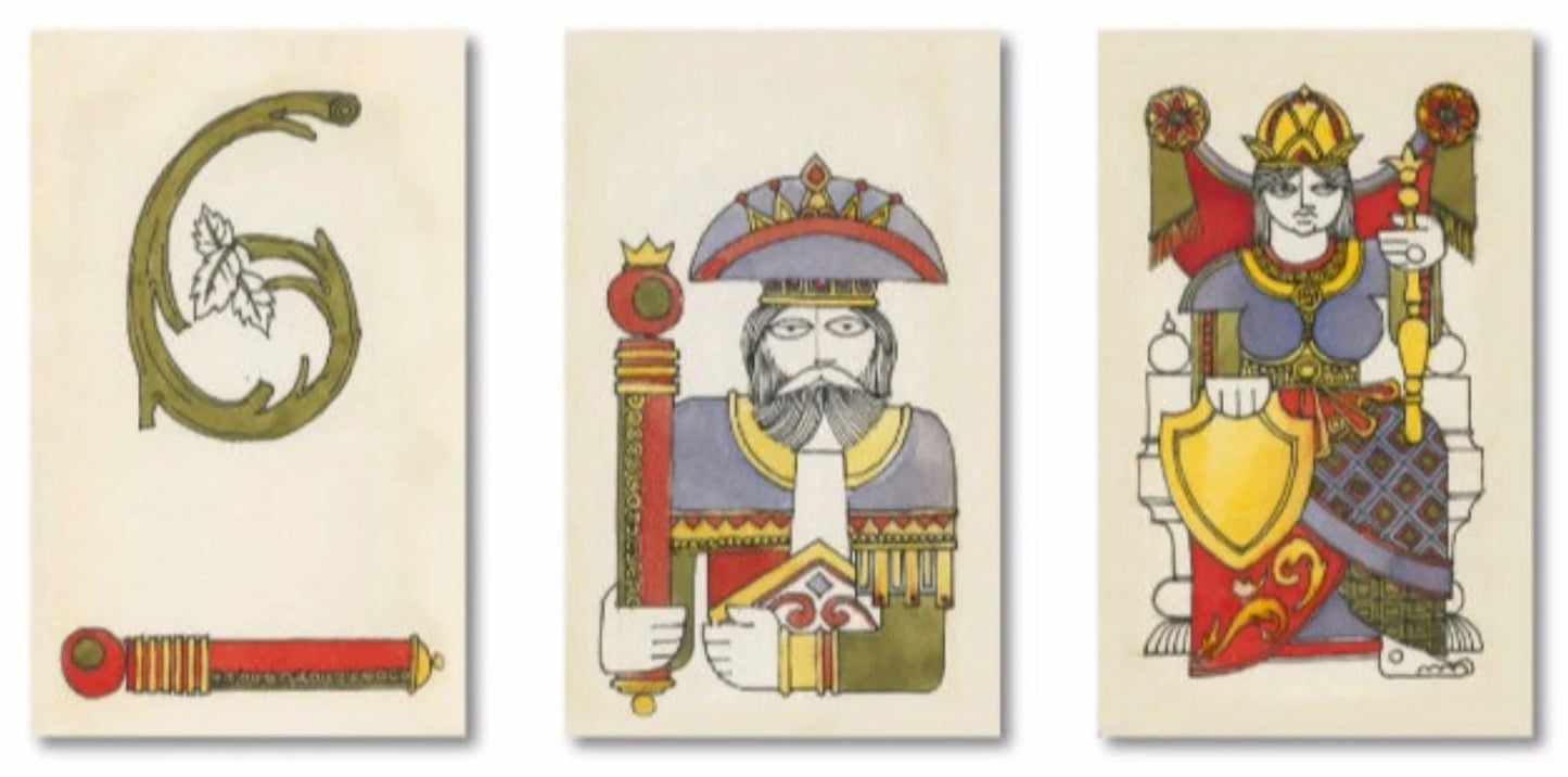 Ferdinando Crippa Tarot 1978 - Il Meneghello Edizioni handmade limited edition tarot cards