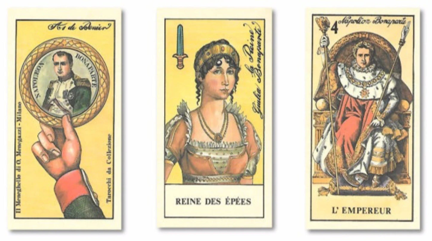 Napoleonic Characters Tarot - Il Meneghello Edizioni handmade limited edition tarot cards