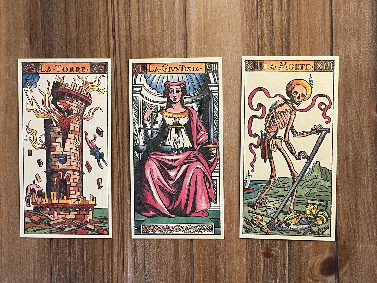 Naibi Tarot phytognosis examples